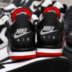 Giày Air Jordan 4 Retro ‘Bred Reimagined’ Like Auth