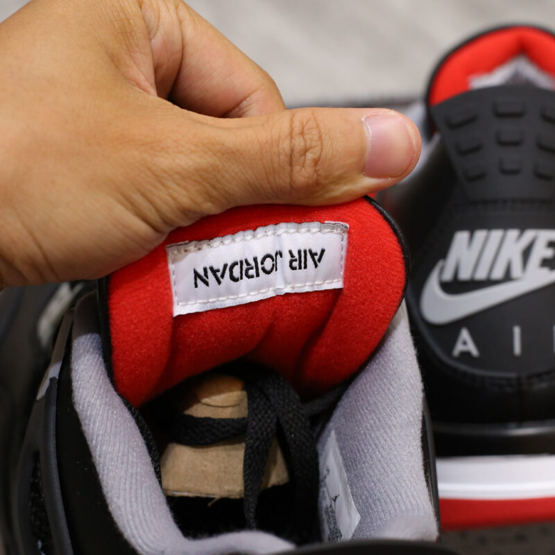 Giày Air Jordan 4 Retro ‘Bred Reimagined’ Like Auth