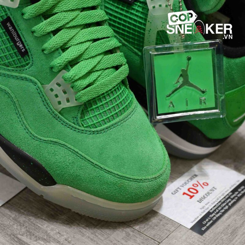 Giày Air Jordan 4 Retro Wahlburgers Best Quality