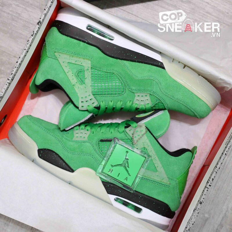 Giày Air Jordan 4 Retro Wahlburgers Best Quality