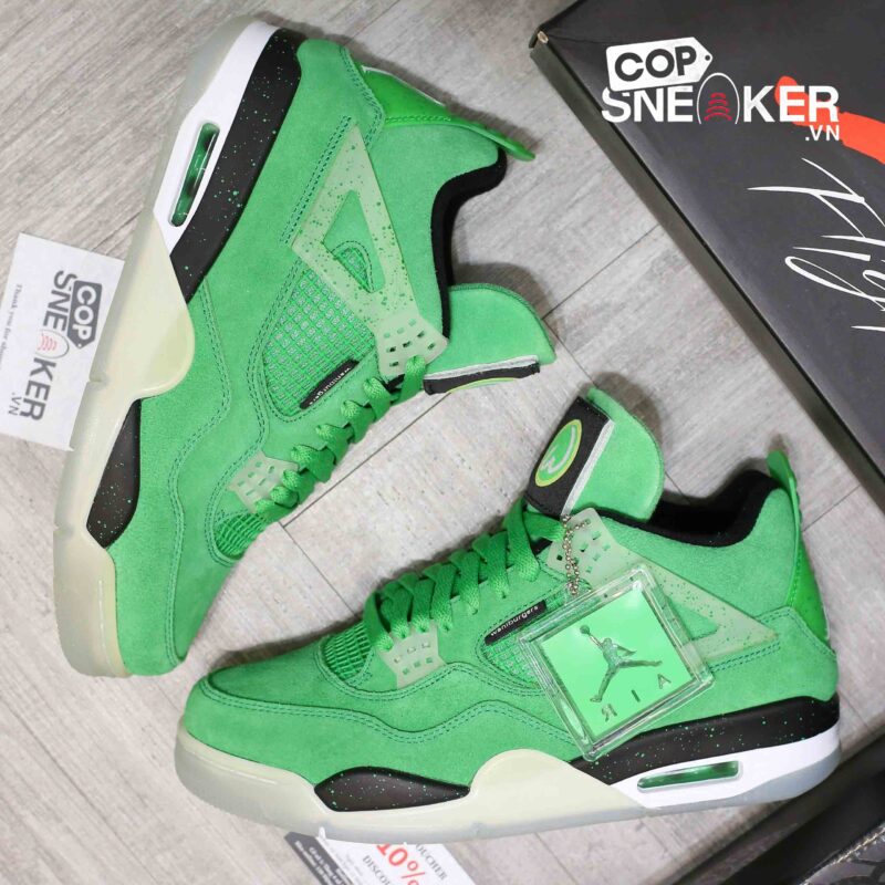 Giày Air Jordan 4 Retro Wahlburgers Best Quality