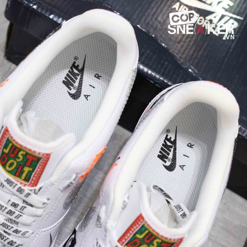 Giày Nike Air Force 1 Low Just Do It Pack White Black Best Quality