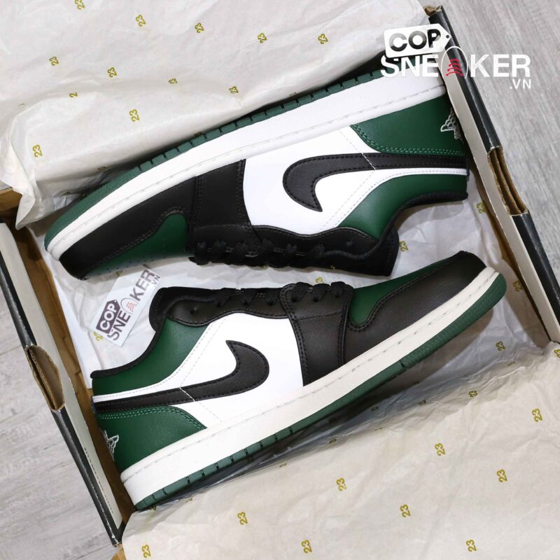 Giày Nike Air Jordan 1 Low Green Toe Best Quality