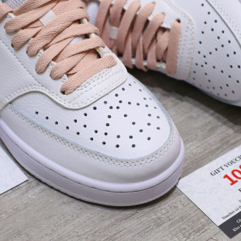 Giày Nike Court Vision Low Next Nature ‘White Pink Oxford Like Auth