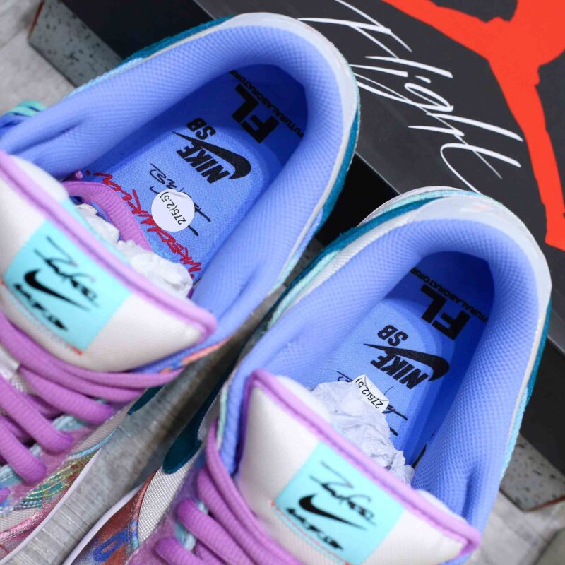 Giày Nike SB Dunk Low Futura Laboratories Bleached Aqua Best Quality