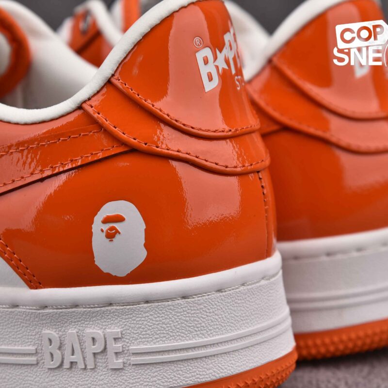 Giày A Bathing Ape Bape Sta Low Orange Best Quality