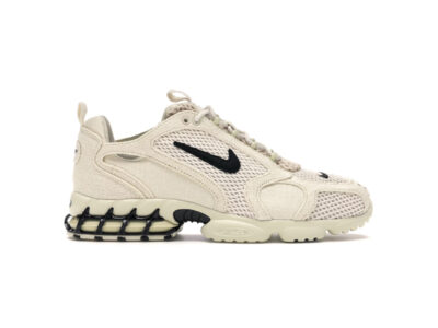 Giày Nike x Stussy Air Zoom Spiridon Caged Fossil Best Quality
