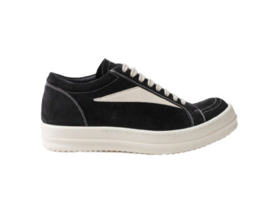 Giày Rick Owens Suede 'Black White' Best Quality