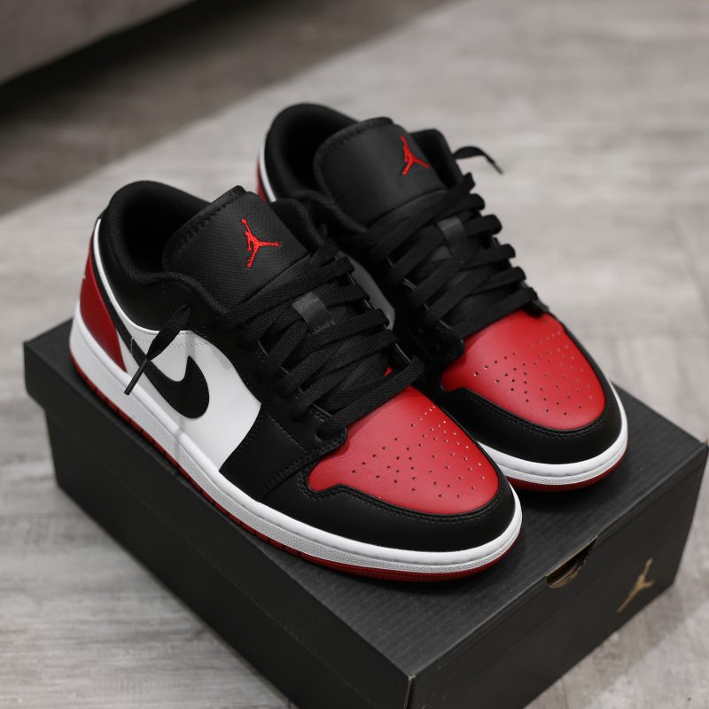 Jordan 1 Low 'Bred Toe'