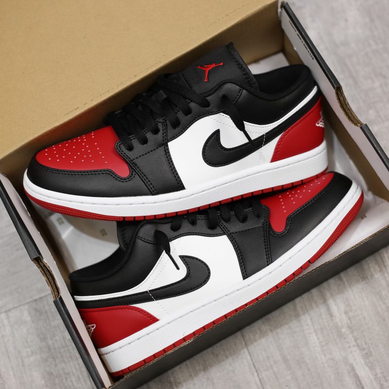 Jordan 1 Low 'Bred Toe'