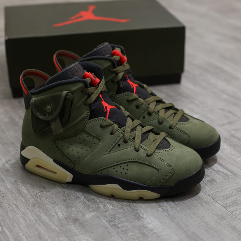 (BEST) Air Jordan 6 Travis Scott ‘Olive’