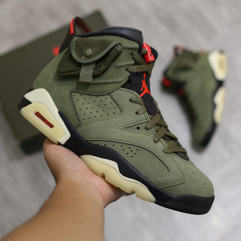 (BEST) Air Jordan 6 Travis Scott ‘Olive’