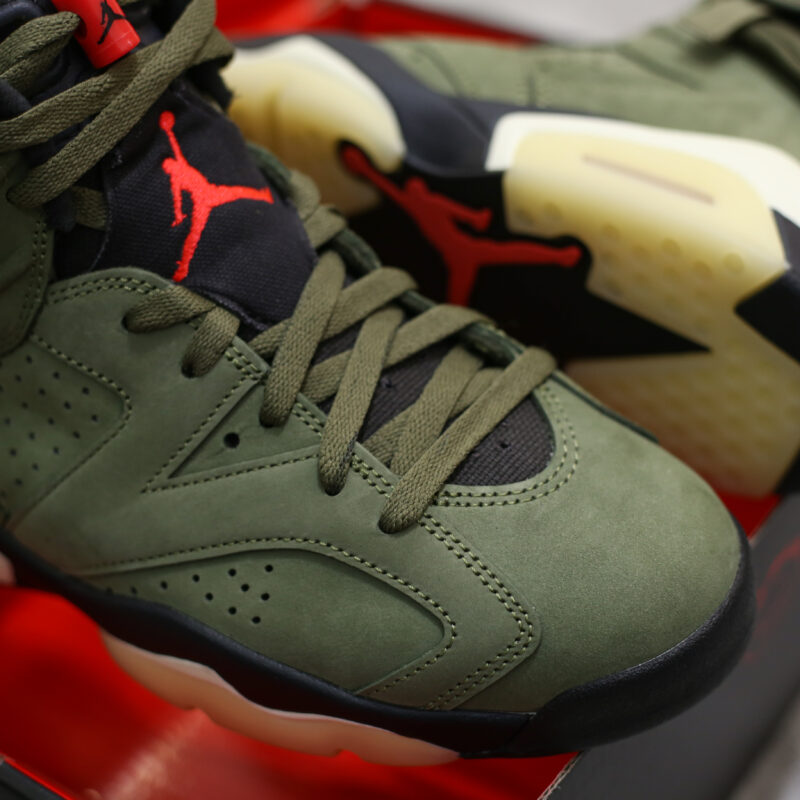 (BEST) Air Jordan 6 Travis Scott ‘Olive’