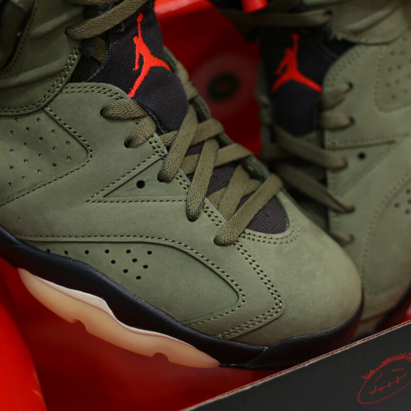 (BEST) Air Jordan 6 Travis Scott ‘Olive’