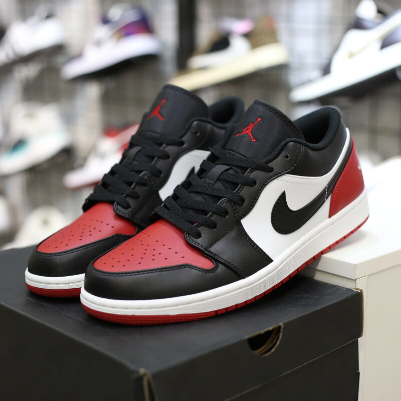 (BEST) Air Jordan 1 Low ‘BRED TOE 2.0'