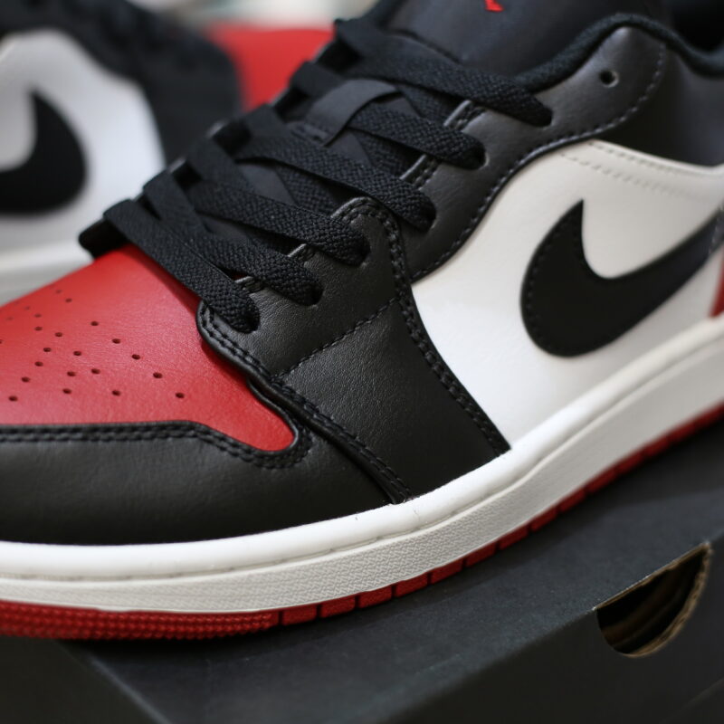 (BEST) Air Jordan 1 Low ‘BRED TOE 2.0'