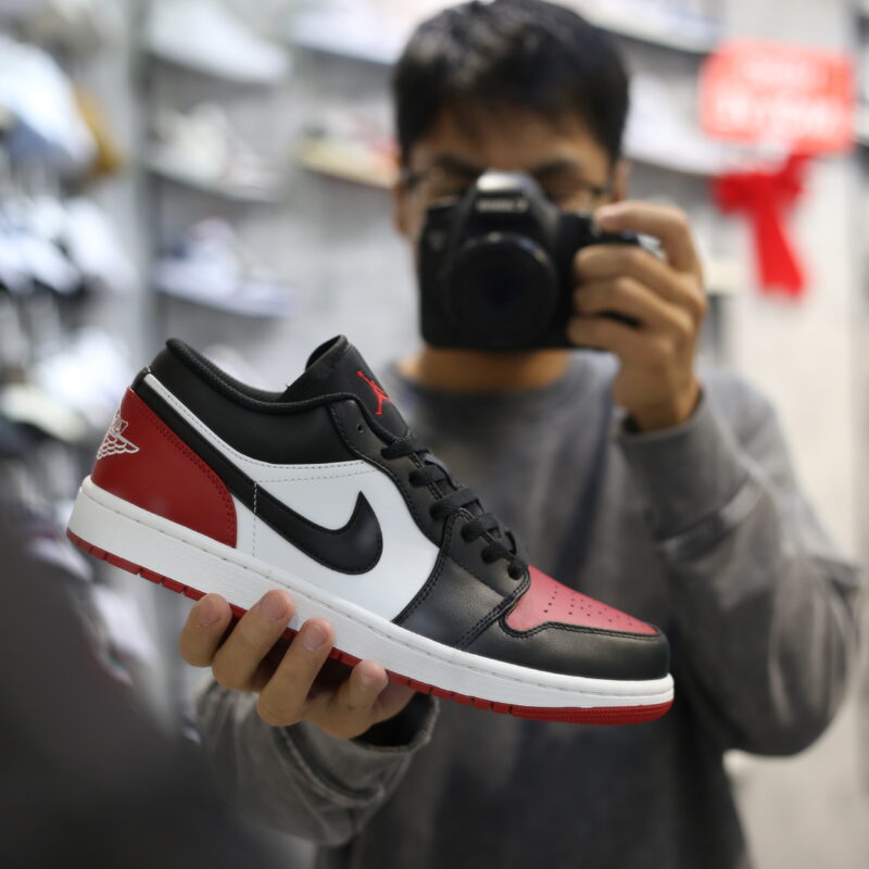 (BEST) Air Jordan 1 Low ‘BRED TOE 2.0'