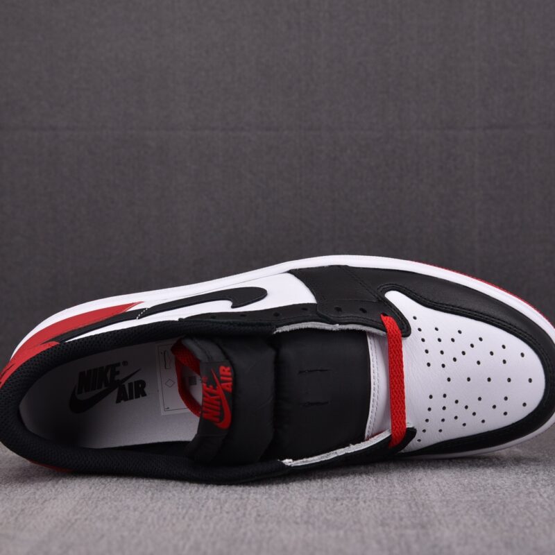 (BEST) Air Jordan 1 Retro Low OG 'Black Toe'