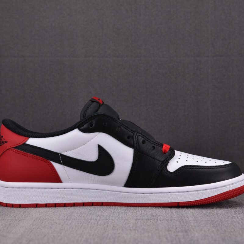 (BEST) Air Jordan 1 Retro Low OG 'Black Toe'