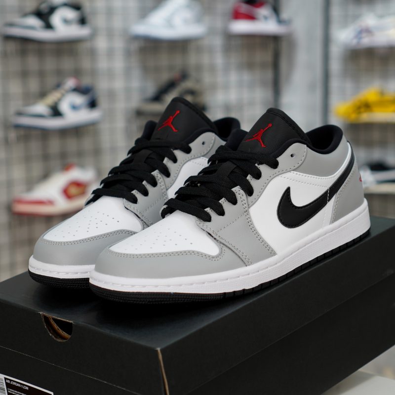 (BEST) Jordan 1 Low 'Light Smoke Grey'