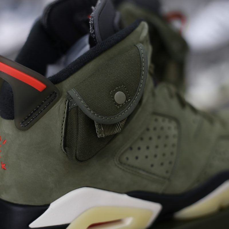 (BEST) Jordan 6 Retro Travis Scott 'OLIVE'