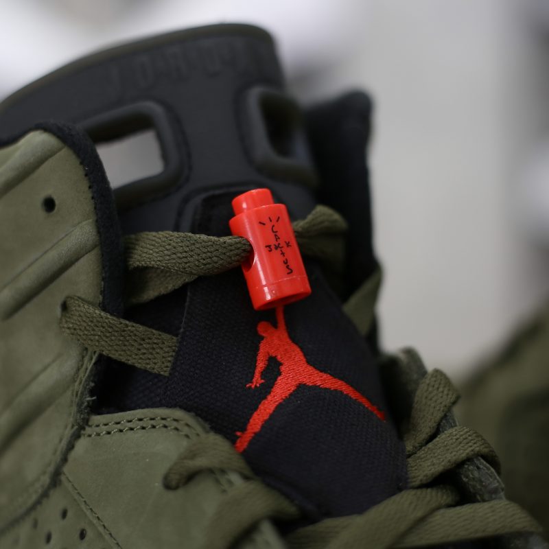 (BEST) Jordan 6 Retro Travis Scott 'OLIVE'