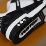 (BEST) Louis Vuitton LV Trainer 'WHITE BLACK'