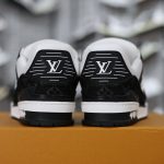 (BEST) Louis Vuitton LV Trainer 'WHITE BLACK'