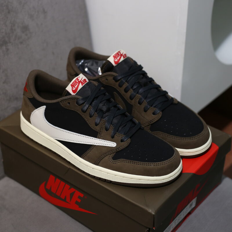 (BEST) Travis Scott x Air Jordan 1 Low OG SP 'Mocha'