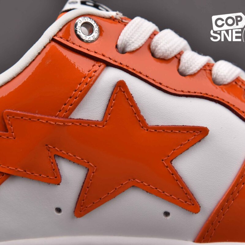 Giày A Bathing Ape Bape Sta Low Orange Best Quality