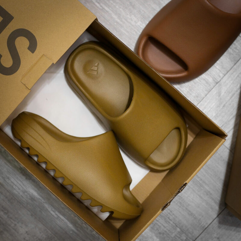 Dép Adidas Yeezy Slides ‘Ochre’ Like Auth