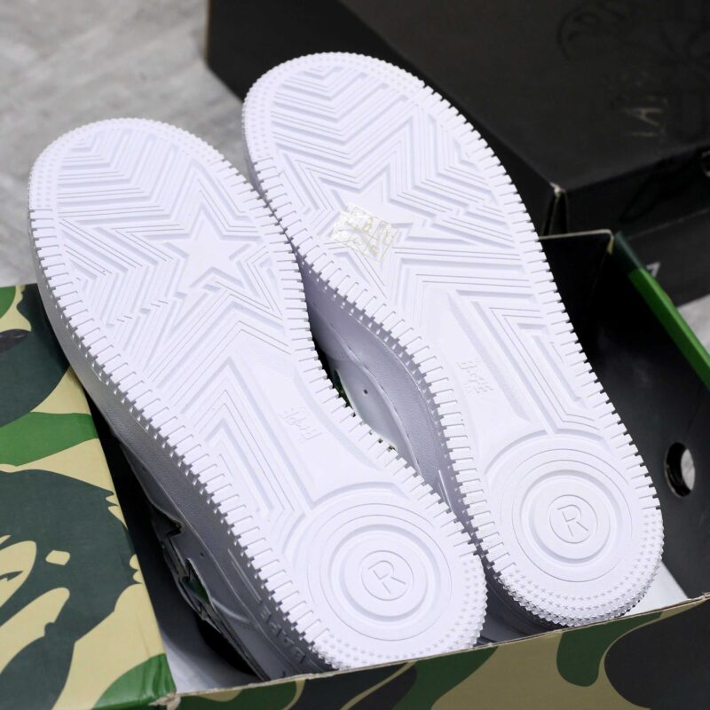 Giày A Bathing Ape Bape Sta Low ABC Camo White Best Quality