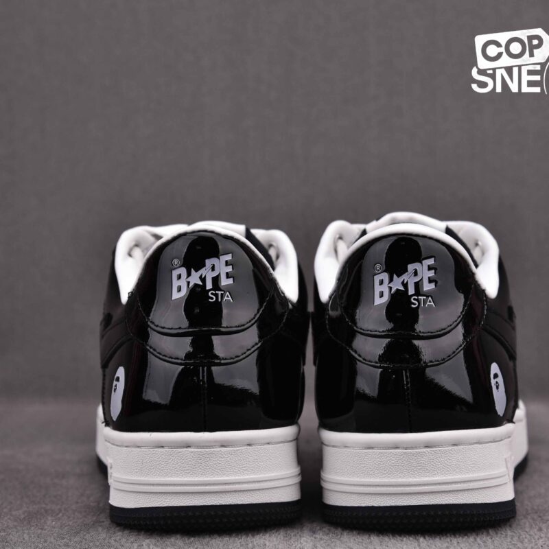 Giày A Bathing Ape Bape Sta Low Black Best Quality