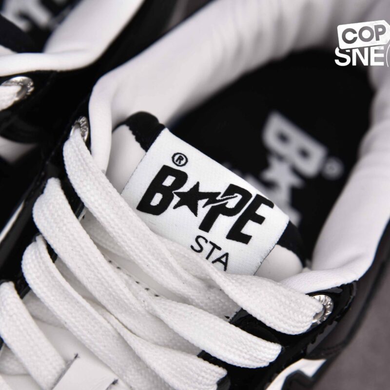 Giày A Bathing Ape Bape Sta Low Black Best Quality