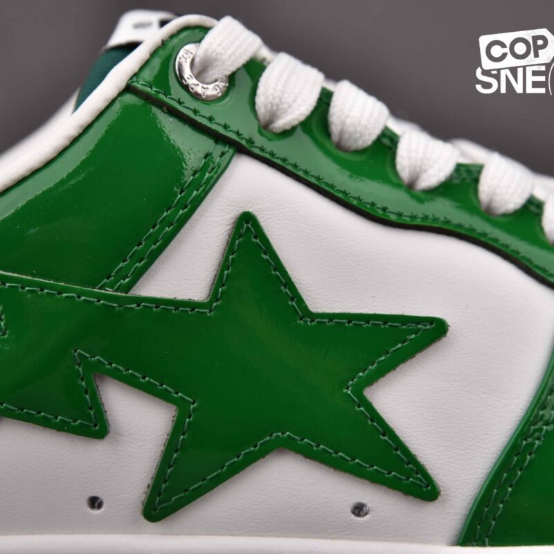 Giày A Bathing Ape Bape Sta Low Green Best Quality