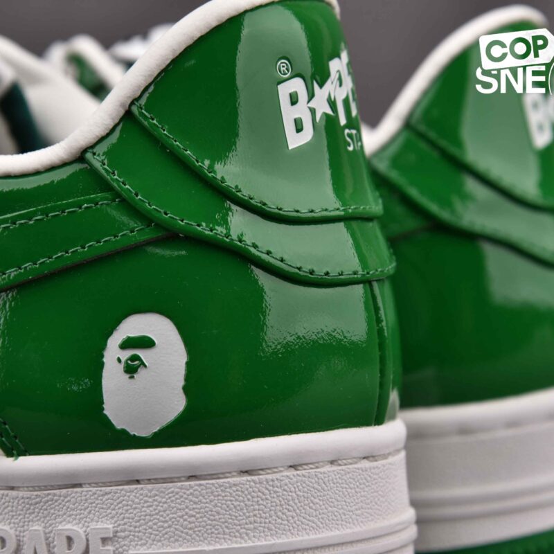 Giày A Bathing Ape Bape Sta Low Green Best Quality