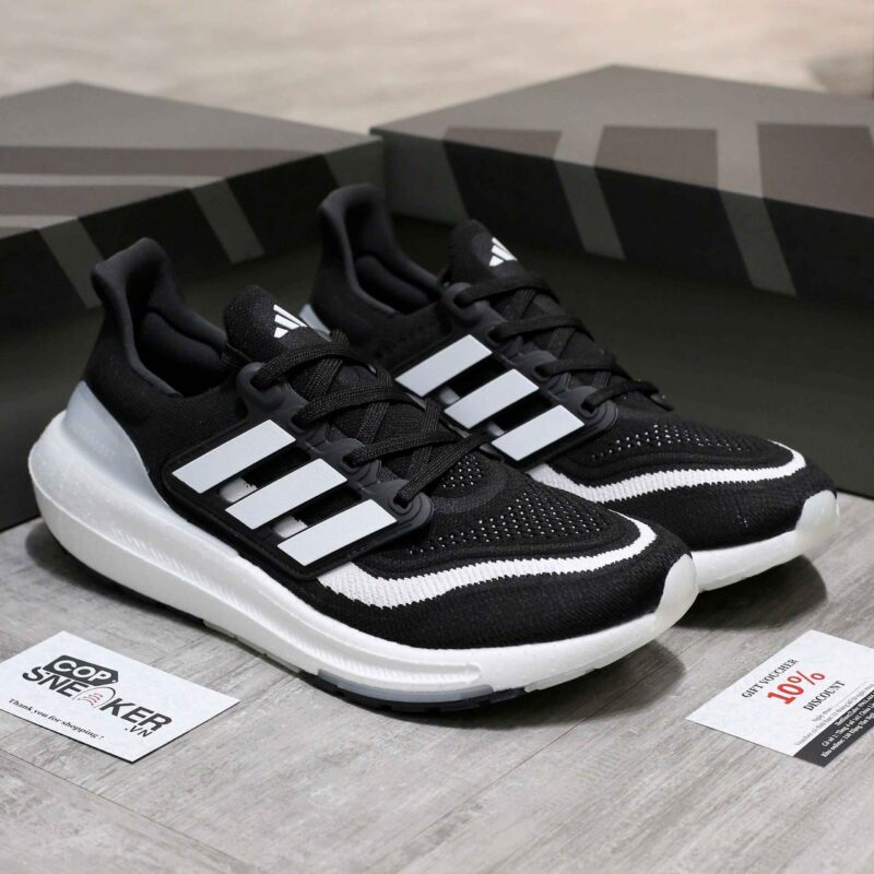 Giày adidas Ultra Boost Light Core Black Cloud White Like Auth