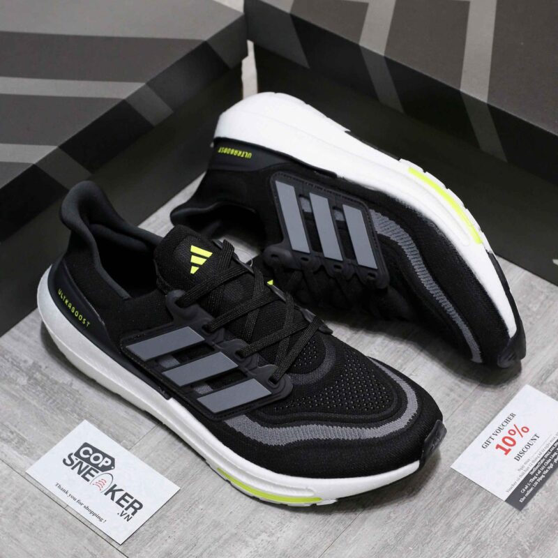 Giày adidas Ultra Boost Light Core Black Volt Like Auth