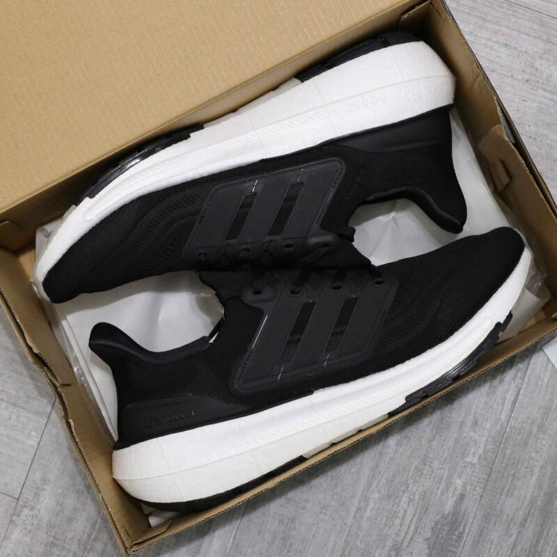 Giày adidas Ultra Boost Light Core Black White Like Auth