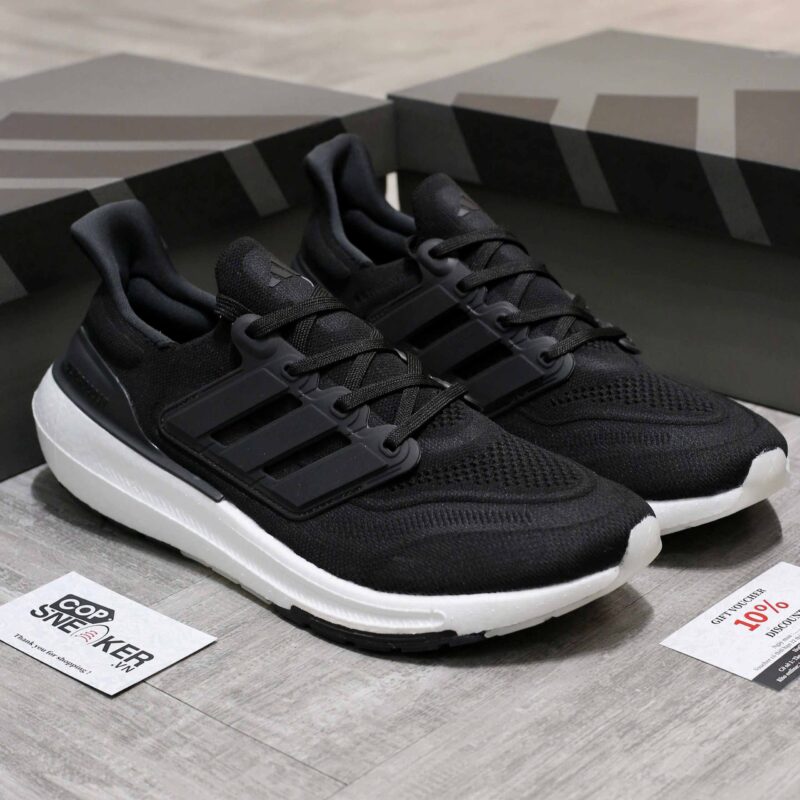 Giày adidas Ultra Boost Light Core Black White Like Auth