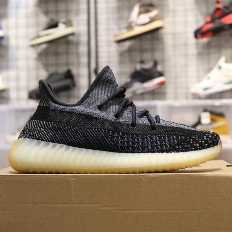 Giày Adidas Yeezy Boost 350 V2 'Carbon' Like Auth