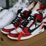 Giày Air Jordan 1 High x Off-White 'Chicago' Like Auth