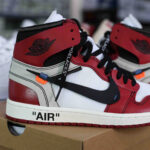 Giày Air Jordan 1 High x Off-White 'Chicago' Like Auth