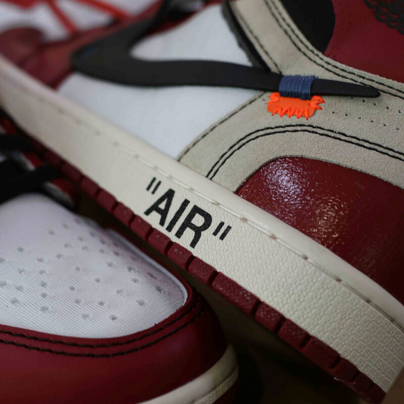 Giày Air Jordan 1 High x Off-White 'Chicago' Like Auth