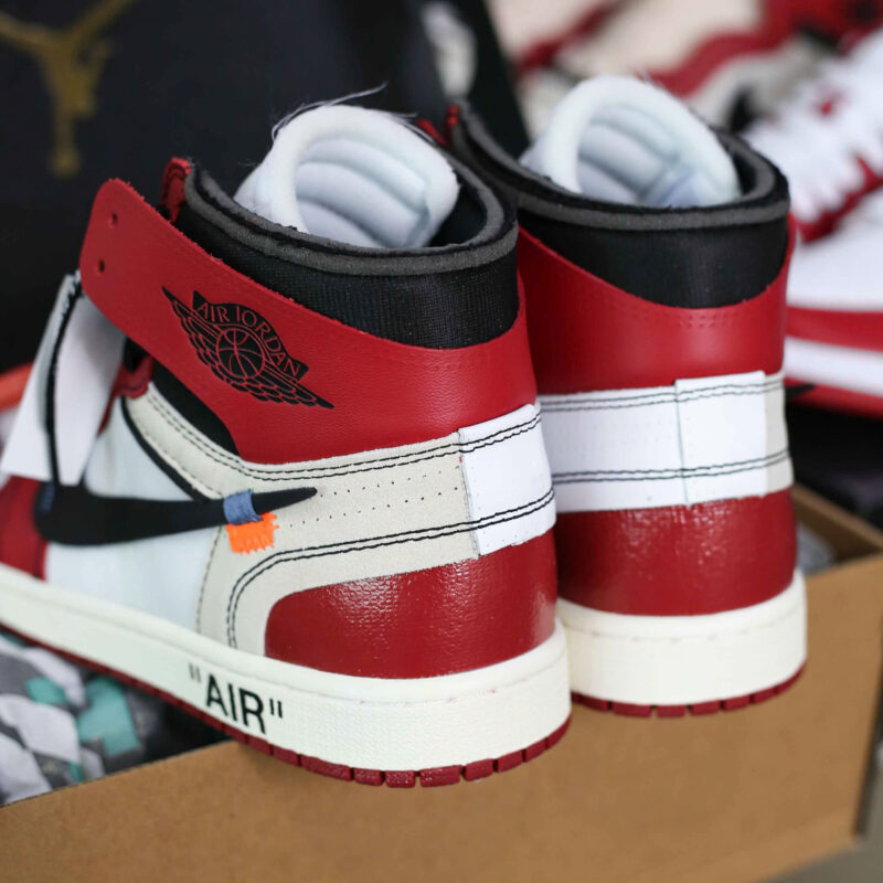 Giày Air Jordan 1 High x Off-White 'Chicago' Like Auth