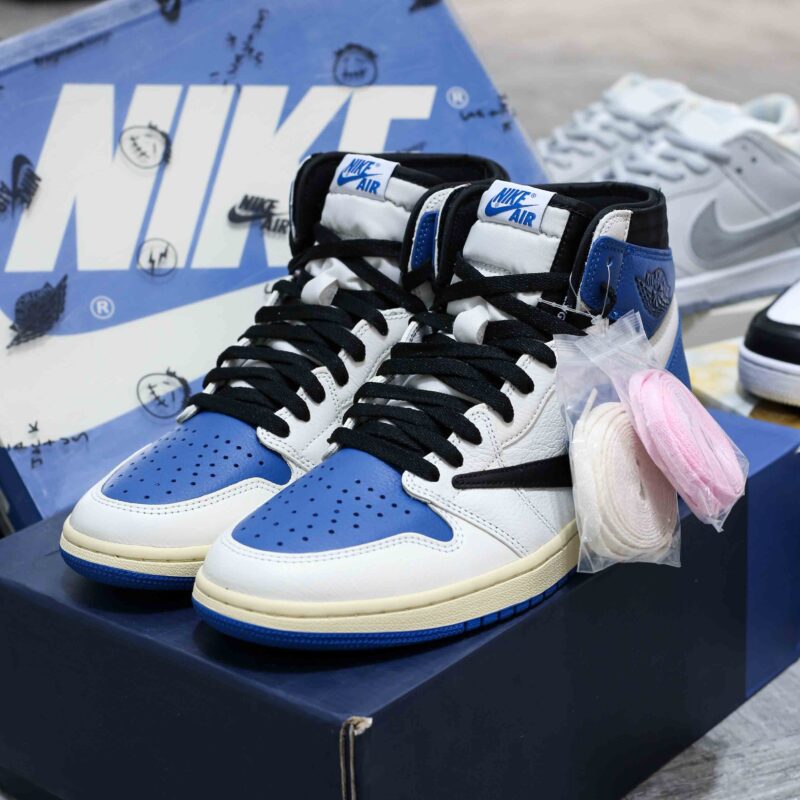 Giày Air Jordan 1 High Travis Scott x Fragment Best Quality