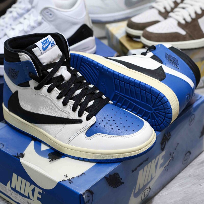 Giày Air Jordan 1 High Travis Scott x Fragment Best Quality