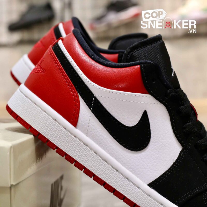 Giày Air Jordan 1 Low Black Toe Best Quality