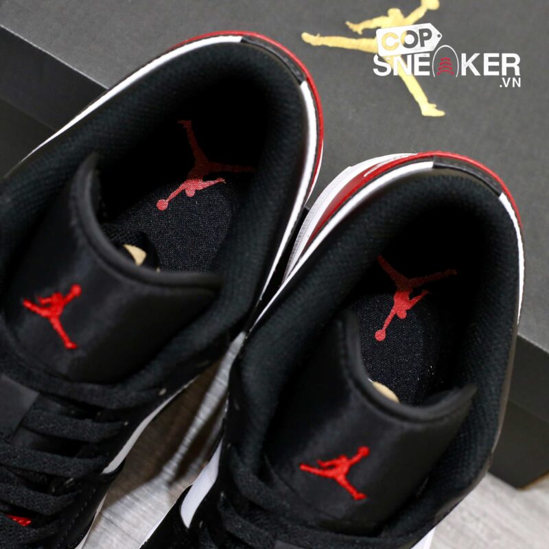 Giày Air Jordan 1 Low ‘Bred Toe’ Best Quality