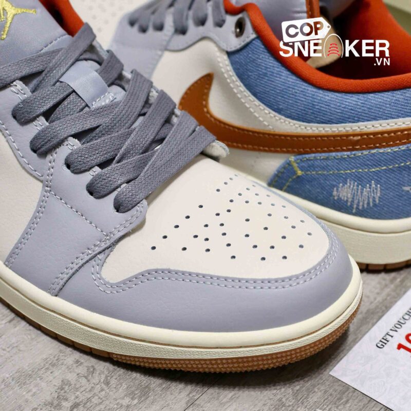 Giày Air Jordan 1 Low Phantom Denim Best Quality